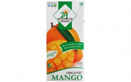 24 Mantra Organic Mango   Tetra Pack  1 litre